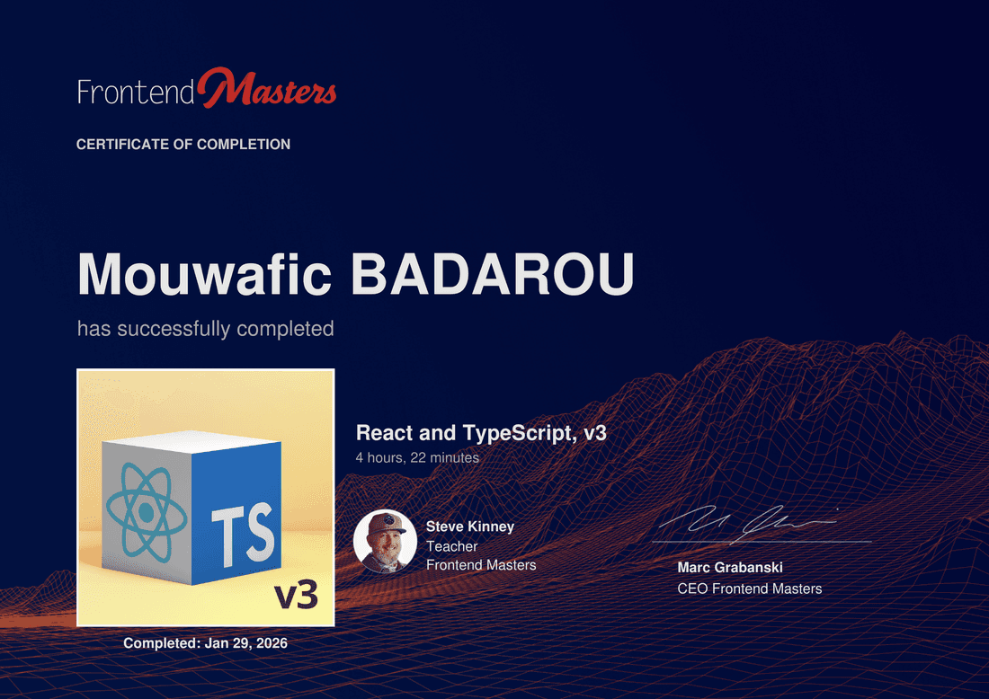 React and TypeScript